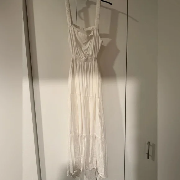Abercrombie & Fitch White Maxi Dress - Picture 4 of 6